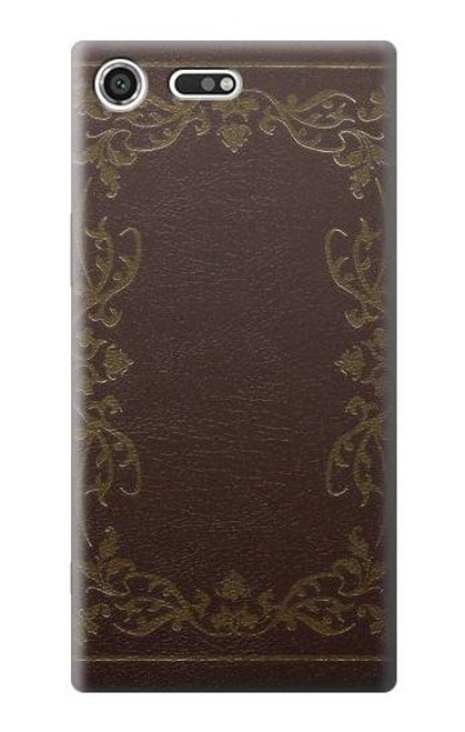 S3553 ヴィンテージブックカバー Vintage Book Cover Sony Xperia XZ Premium バックケース、フリップケース・カバー