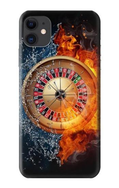 S2289 ルーレットカジノギャンブル Roulette Casino Gamble iPhone 11 バックケース、フリップケース・カバー