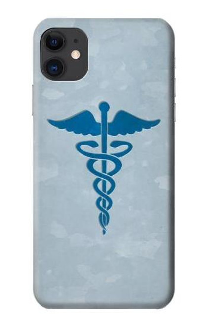 S2815 カドゥケウスの杖 医療シンボル Medical Symbol iPhone 11 バックケース、フリップケース・カバー