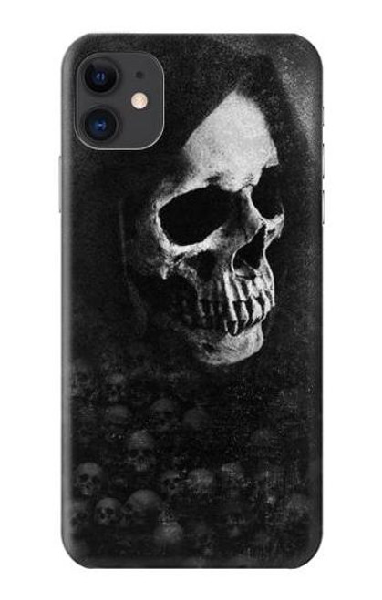 S3333 デス・スカル・死神 Death Skull Grim Reaper iPhone 11 バックケース、フリップケース・カバー