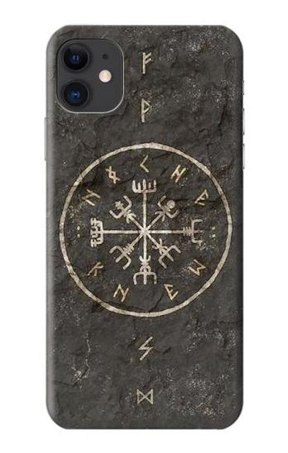 S3413 北欧の古代バイキングシンボル Norse Ancient Viking Symbol iPhone 11 バックケース、フリップケース・カバー