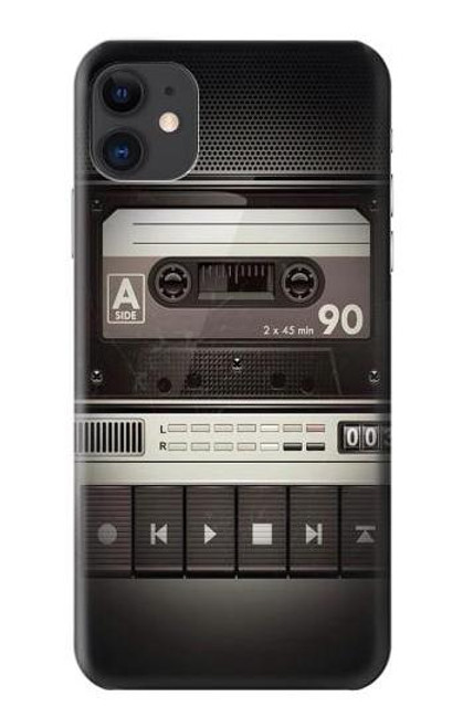 S3501 ビンテージカセットプレーヤー Vintage Cassette Player iPhone 11 バックケース、フリップケース・カバー