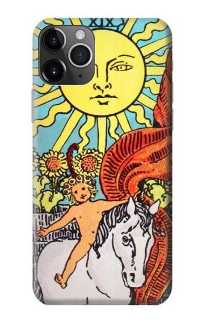 S0565 タロットカード 日 Tarot Sun iPhone 11 Pro バックケース、フリップケース・カバー