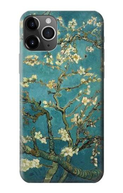 S0842 開花アーモンドの木 フィンセント・ファン・ゴッホ Blossoming Almond Tree Van Gogh iPhone 11 Pro バックケース、フリップケース・カバー