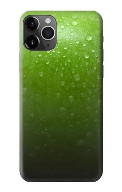 S2475 緑リンゴ Green Apple Texture Seamless iPhone 11 Pro バックケース、フリップケース・カバー