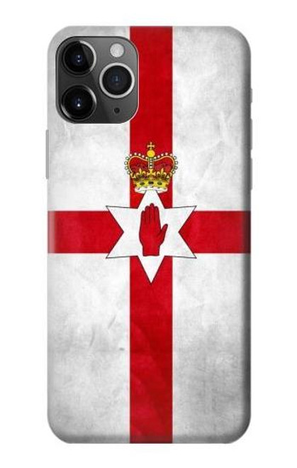 S2972 北アイルランドサッカー Northern Ireland Football Soccer Flag iPhone 11 Pro バックケース、フリップケース・カバー