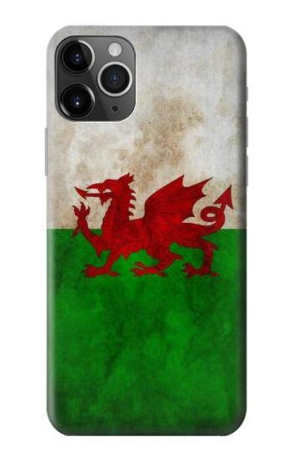 S2976 ウェールズサッカー Wales Football Soccer Red Dragon Flag iPhone 11 Pro バックケース、フリップケース・カバー