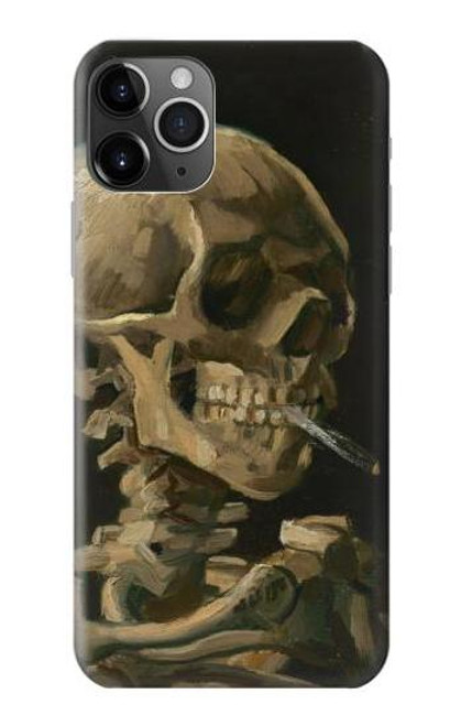 S3358 ヴィンセント・ヴァン・ゴッホ スケルトンタバコ Vincent Van Gogh Skeleton Cigarette iPhone 11 Pro バックケース、フリップケース・カバー