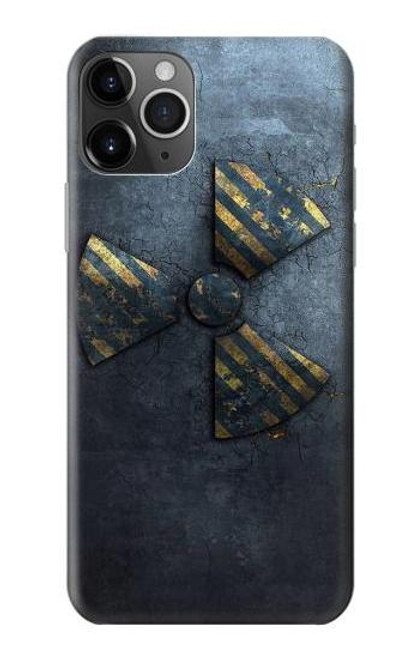 S3438 放射性 Danger Radioactive iPhone 11 Pro バックケース、フリップケース・カバー