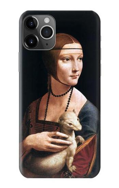 S3471 エルミン・レオナルド・ダ・ヴィンチ Lady Ermine Leonardo da Vinci iPhone 11 Pro バックケース、フリップケース・カバー