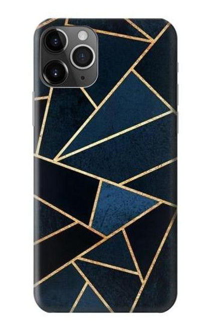 S3479 ネイビーブルーグラフィックアート Navy Blue Graphic Art iPhone 11 Pro バックケース、フリップケース・カバー