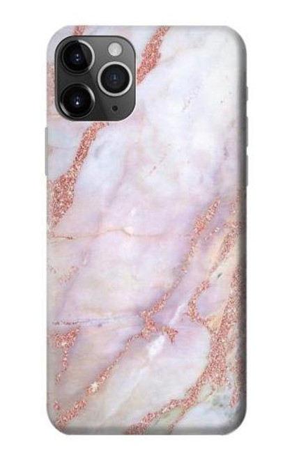 S3482 ピンクの大理石のグラフィックプリント Soft Pink Marble Graphic Print iPhone 11 Pro バックケース、フリップケース・カバー