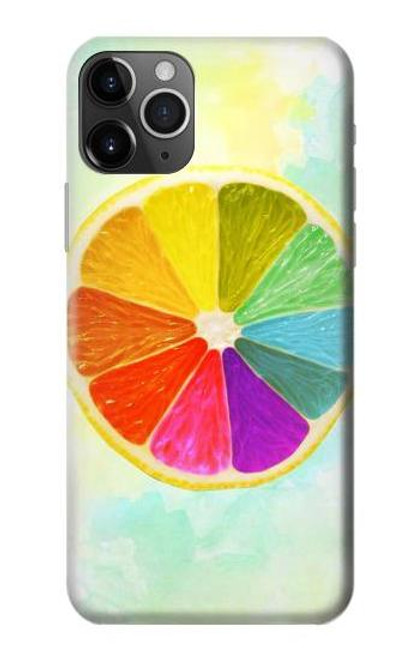 S3493 カラフルなレモン Colorful Lemon iPhone 11 Pro バックケース、フリップケース・カバー