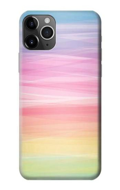 S3507 カラフルな虹 パステル Colorful Rainbow Pastel iPhone 11 Pro バックケース、フリップケース・カバー