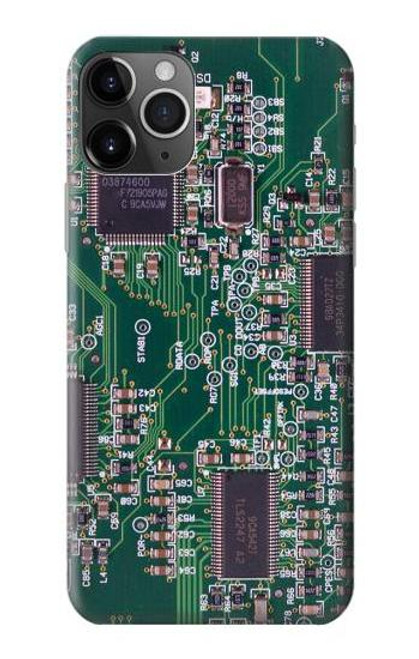 S3519 電子回路基板のグラフィック Electronics Circuit Board Graphic iPhone 11 Pro バックケース、フリップケース・カバー