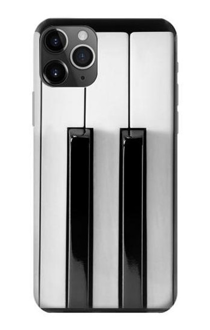 S3524 ピアノキーボード Piano Keyboard iPhone 11 Pro バックケース、フリップケース・カバー