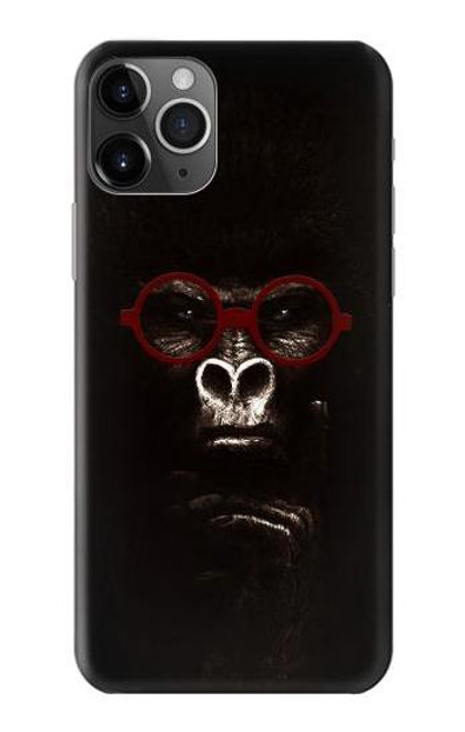 S3529 思考ゴリラ Thinking Gorilla iPhone 11 Pro バックケース、フリップケース・カバー