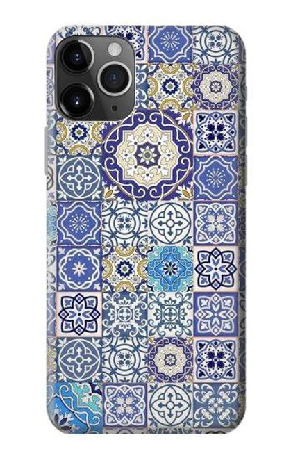 S3537 モロッコのモザイクパターン Moroccan Mosaic Pattern iPhone 11 Pro バックケース、フリップケース・カバー