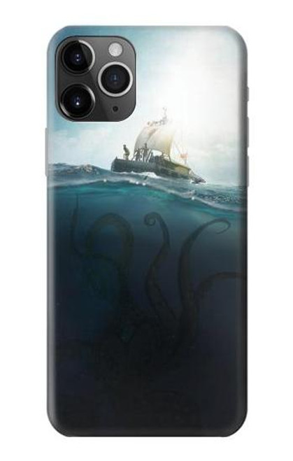 S3540 巨大なタコ Giant Octopus iPhone 11 Pro バックケース、フリップケース・カバー