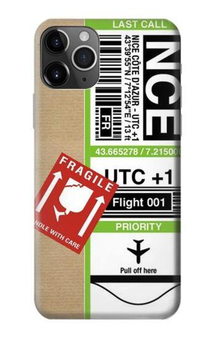 S3543 荷物タグアート Luggage Tag Art iPhone 11 Pro バックケース、フリップケース・カバー