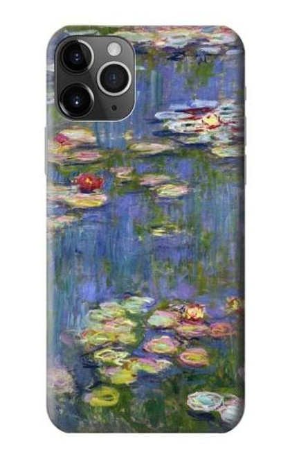 S0997 クロード・モネ 睡蓮 Claude Monet Water Lilies iPhone 11 Pro Max バックケース、フリップケース・カバー