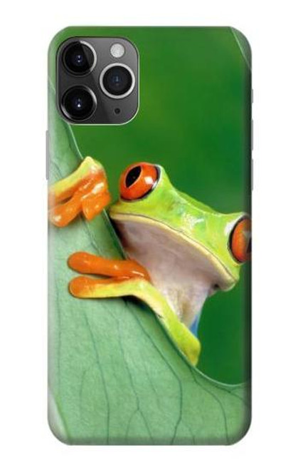 S1047 小さなカエル Little Frog iPhone 11 Pro Max バックケース、フリップケース・カバー