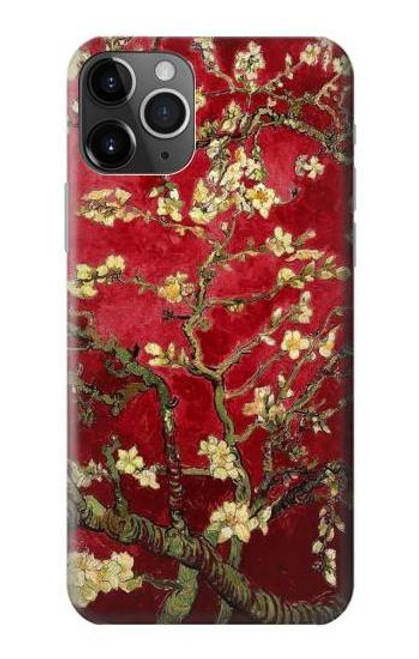 S2414 赤開花アーモンドの木 フィンセント・ファン・ゴッホ Red Blossoming Almond Tree Van Gogh iPhone 11 Pro Max バックケース、フリップケース・カバー