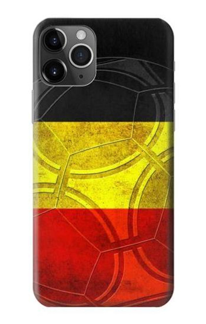 S2965 ベルギーサッカー Belgium Football Soccer Flag iPhone 11 Pro Max バックケース、フリップケース・カバー