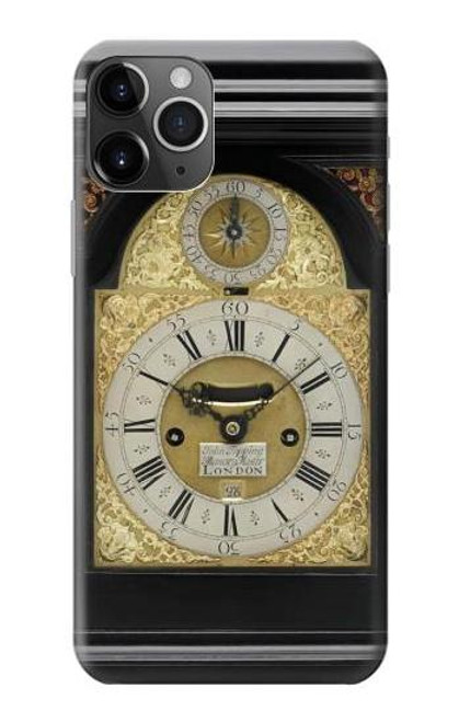 S3144 アンティークブラケット時計 Antique Bracket Clock iPhone 11 Pro Max バックケース、フリップケース・カバー