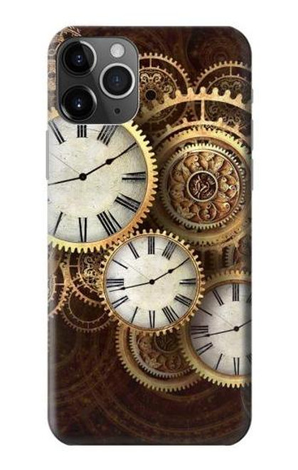 S3172 金時計 Gold Clock Live iPhone 11 Pro Max バックケース、フリップケース・カバー