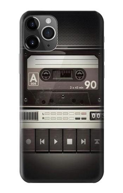 S3501 ビンテージカセットプレーヤー Vintage Cassette Player iPhone 11 Pro Max バックケース、フリップケース・カバー