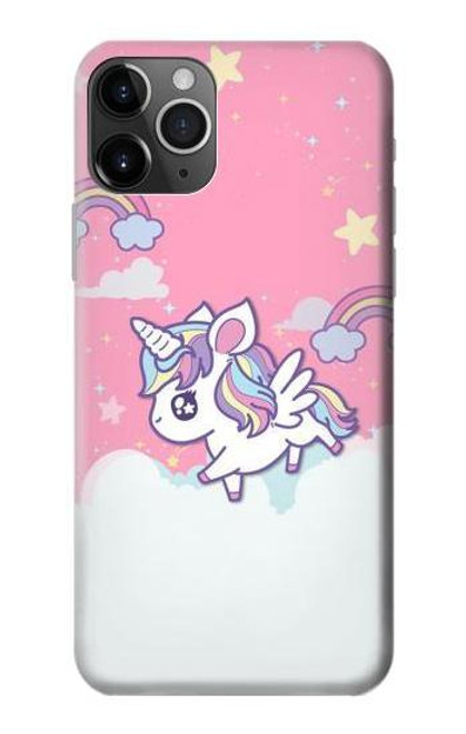 S3518 ユニコーン漫画 Unicorn Cartoon iPhone 11 Pro Max バックケース、フリップケース・カバー