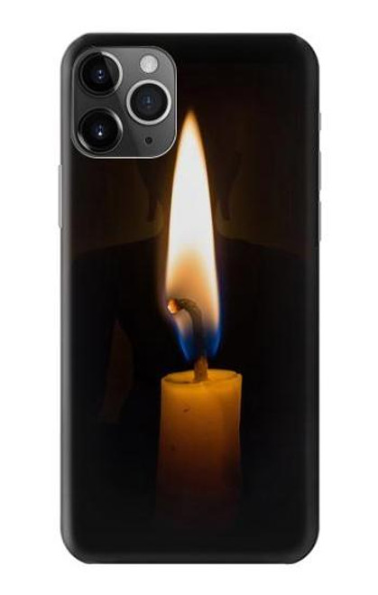 S3530 仏 Buddha Candle Burning iPhone 11 Pro Max バックケース、フリップケース・カバー