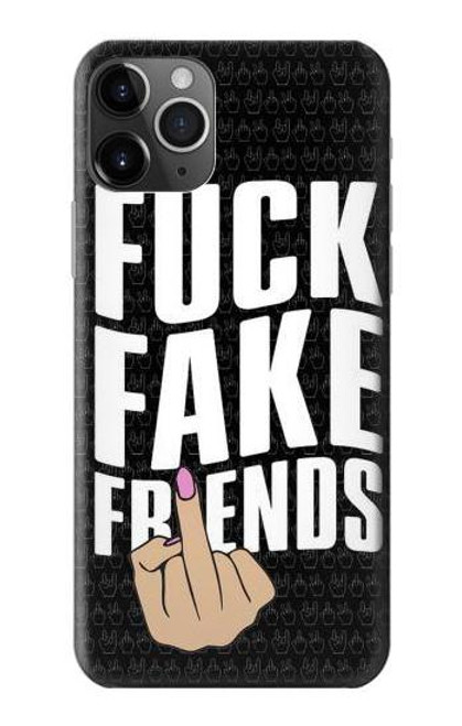 S3598 中指の友達 Middle Finger Friend iPhone 11 Pro Max バックケース、フリップケース・カバー