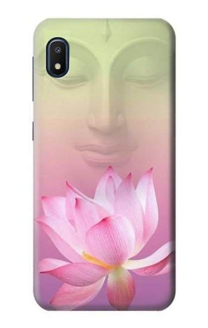 S3511 蓮の花の仏教 Lotus flower Buddhism Samsung Galaxy A10e バックケース、フリップケース・カバー