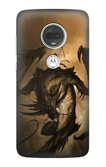 S0388 ドラゴンライダー Dragon Rider Motorola Moto G7, Moto G7 Plus バックケース、フリップケース・カバー