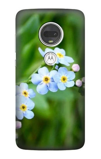 S1818 私を忘れないでください Forget Me Not Motorola Moto G7, Moto G7 Plus バックケース、フリップケース・カバー