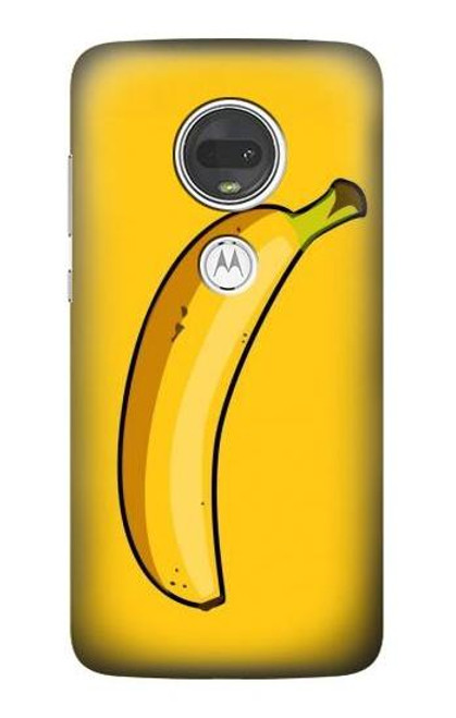 S2294 バナナ Banana Motorola Moto G7, Moto G7 Plus バックケース、フリップケース・カバー