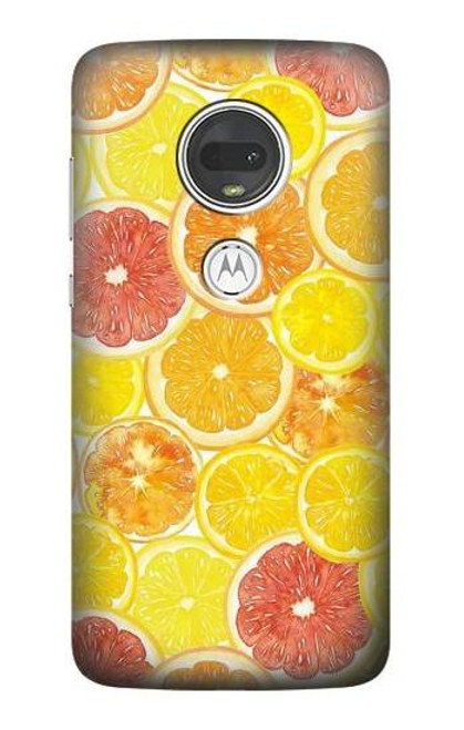 S3408 レモン Lemon Motorola Moto G7, Moto G7 Plus バックケース、フリップケース・カバー