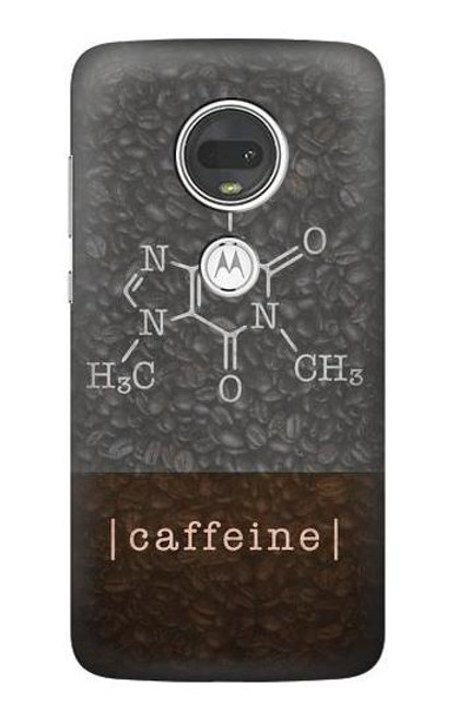 S3475 カフェイン分子 Caffeine Molecular Motorola Moto G7, Moto G7 Plus バックケース、フリップケース・カバー