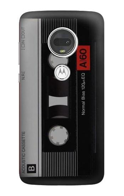 S3516 ビンテージカセットテープ Vintage Cassette Tape Motorola Moto G7, Moto G7 Plus バックケース、フリップケース・カバー