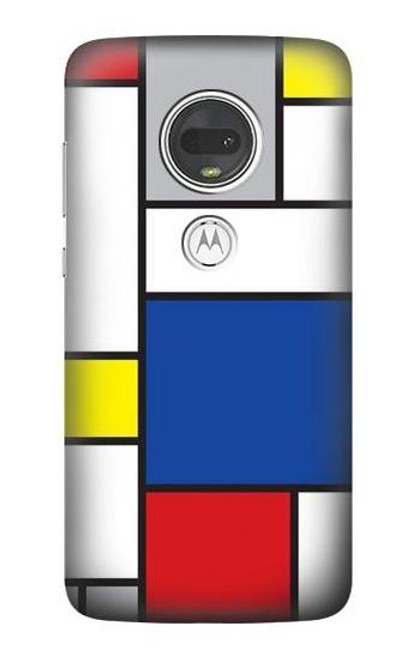 S3536 現代美術 Modern Art Motorola Moto G7, Moto G7 Plus バックケース、フリップケース・カバー