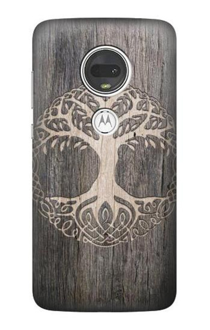 S3591 バイキングツリーオブライフシンボル Viking Tree of Life Symbol Motorola Moto G7, Moto G7 Plus バックケース、フリップケース・カバー