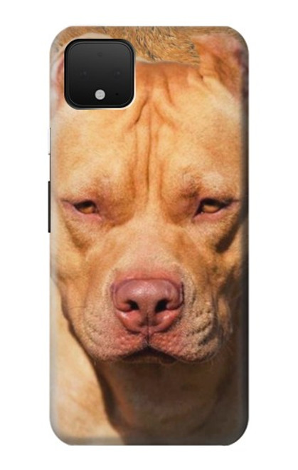 S2903 アメリカンピットブル American Pitbull Dog Google Pixel 4 バックケース、フリップケース・カバー