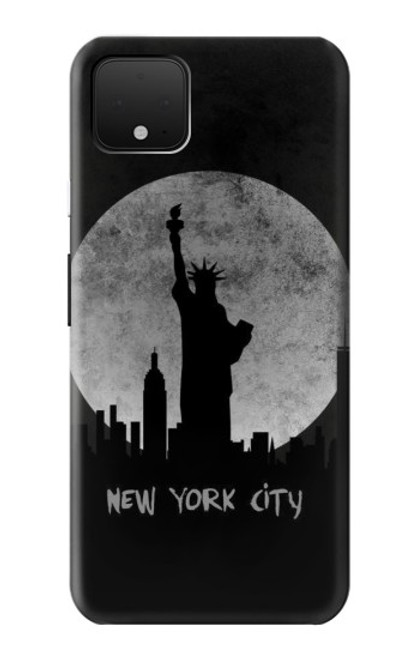 S3097 ニューヨーク市 New York City Google Pixel 4 バックケース、フリップケース・カバー