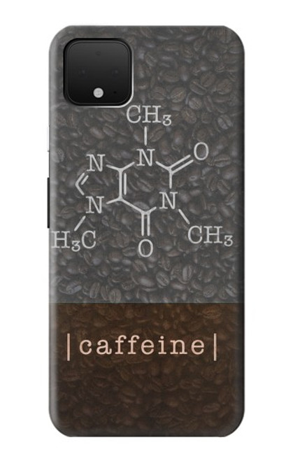 S3475 カフェイン分子 Caffeine Molecular Google Pixel 4 バックケース、フリップケース・カバー