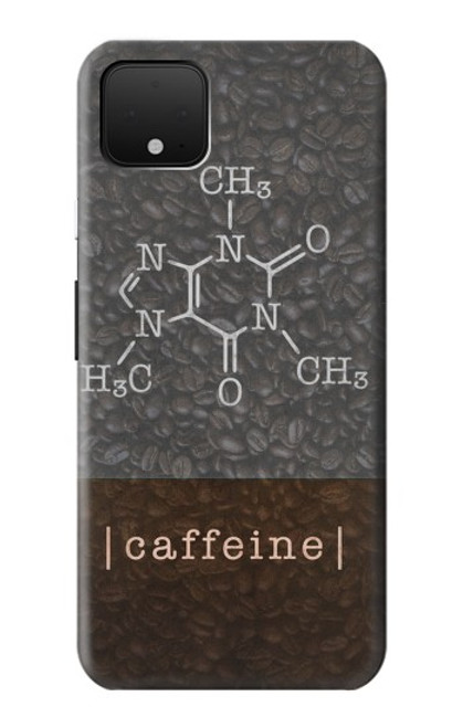 S3475 カフェイン分子 Caffeine Molecular Google Pixel 4 XL バックケース、フリップケース・カバー