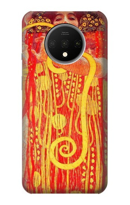 S3352 グスタフ・クリムト医学 Gustav Klimt Medicine OnePlus 7T バックケース、フリップケース・カバー