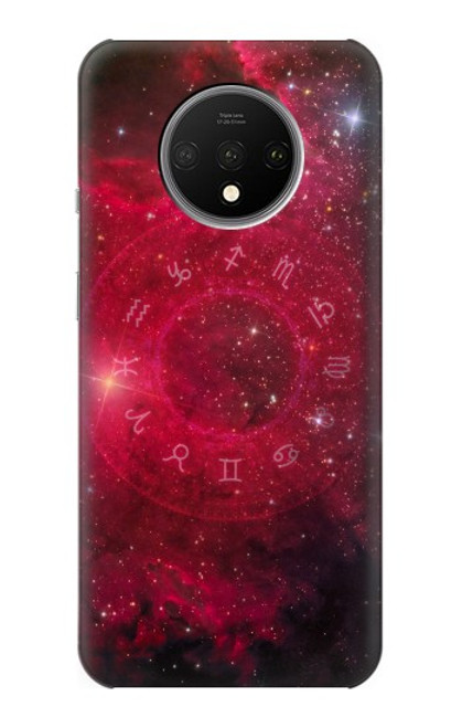 S3368 ゾディアックレッドギャラクシー Zodiac Red Galaxy OnePlus 7T バックケース、フリップケース・カバー