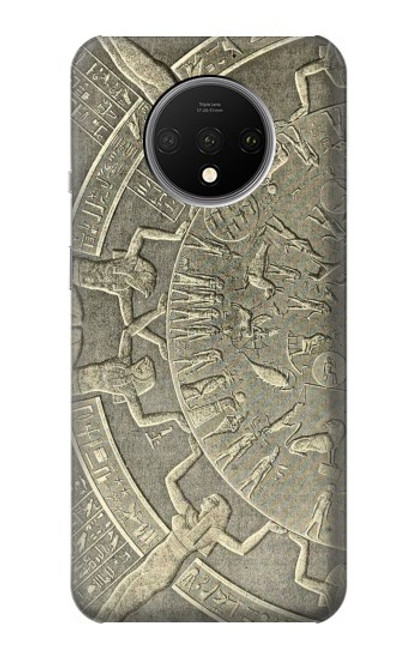 S3396 デンデラ星座古代エジプト Dendera Zodiac Ancient Egypt OnePlus 7T バックケース、フリップケース・カバー